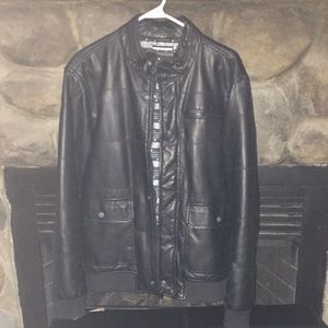 RVCA Faux Leather Jacket